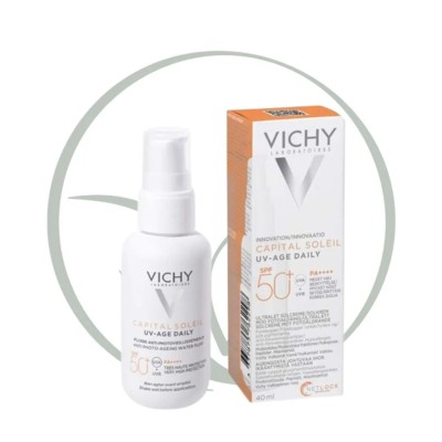 Vichy Capital soleil UV-Age Daily - Fluide solaire teinté anti-photovieillissement spf50+ - 40ml