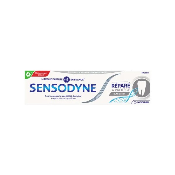 SENSODYNE DENTIFRICE REPARE ET PROTEGE BLANCHEUR 75ML