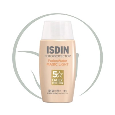 ISDIN ÉCRAN SOLAIRE FUSION WATER TEINTE LIGHT SPF50+ 50ML