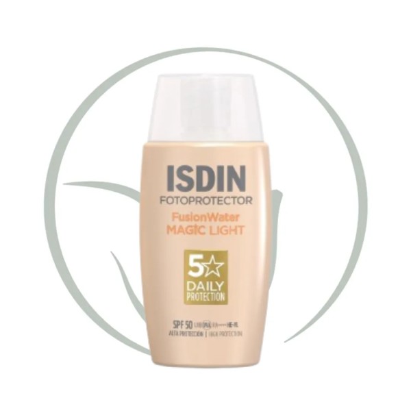 ISDIN ÉCRAN SOLAIRE FUSION WATER TEINTE LIGHT SPF50+ 50ML
