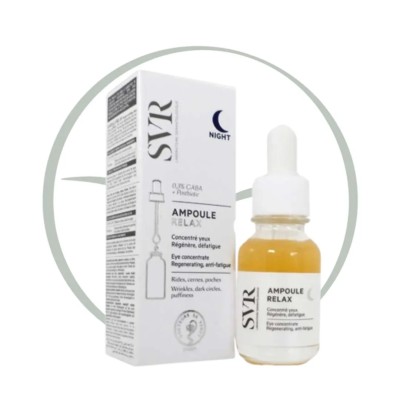 SVR AMPOULE RELAX NIGHT SERUM CONTOUR DES YEUX 15ML