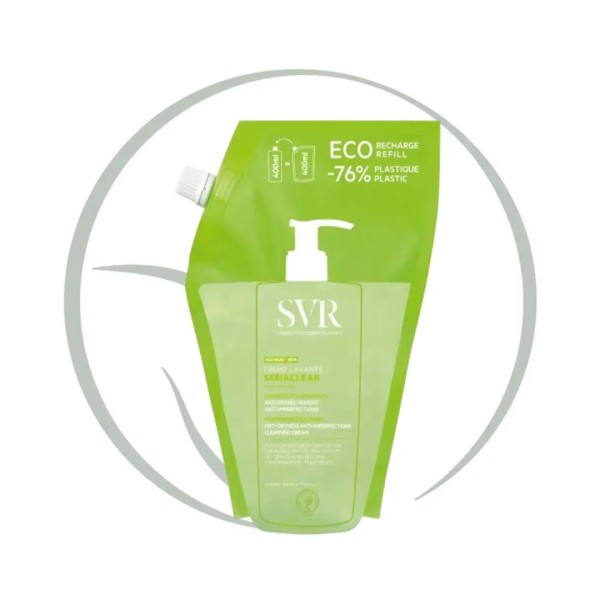 SVR SEBIACLEAR GEL MOUSSANT RECHARGE 400ML