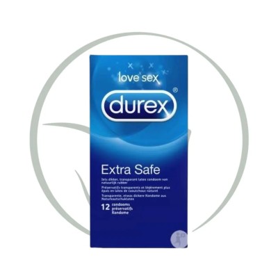 DUREX PRÉSERVATIF EXTRA SAFE BT 12
