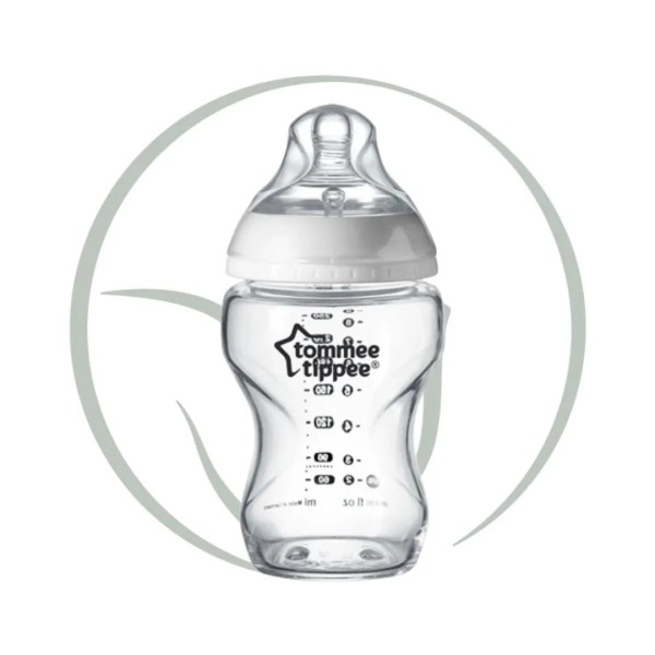 TOMMEE TIPPEE EN BIBERON EN VERRE 0M+ 250ML