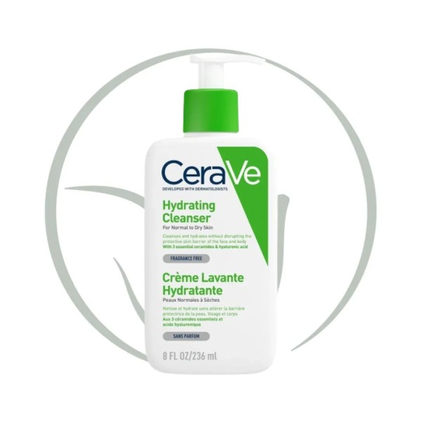 CERAVE CRÈME LAVANTE HYDRATANTE 236ML