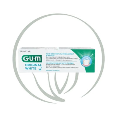 GUM DENTIFRICE ORIGINAL WHITE 75ML