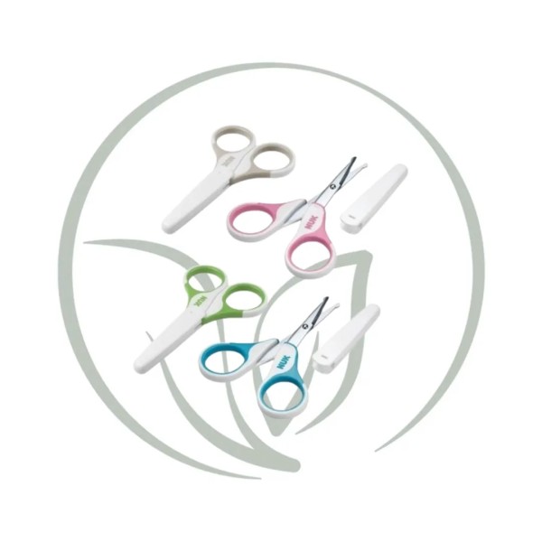 NUK CISEAUX AVEC ETUI PROTECTEUR