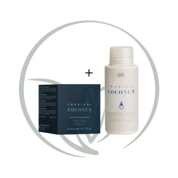 LANA BRASILES - KIT SOIN LISSANT TROPICAL COCONUT 100ML