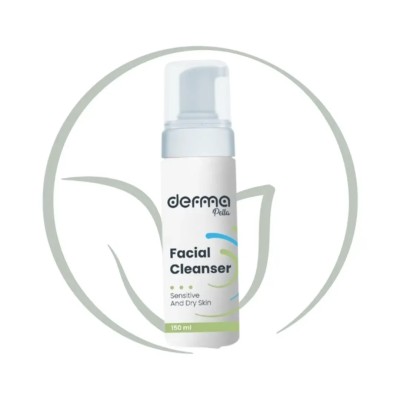 DERMA MOUSSE NETTOYANTE PEAUX SECHES ET SENSIBLES 150ML