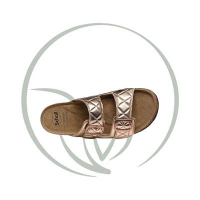 SCHOLL BORA 2 STRAPS ROSE GOLD