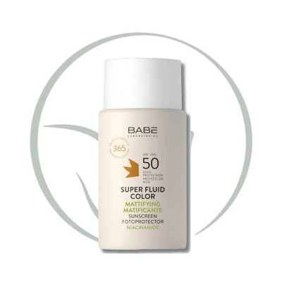 BABE SUPER FLUID COLOR MATIFIANTE SPF50+ 50ML