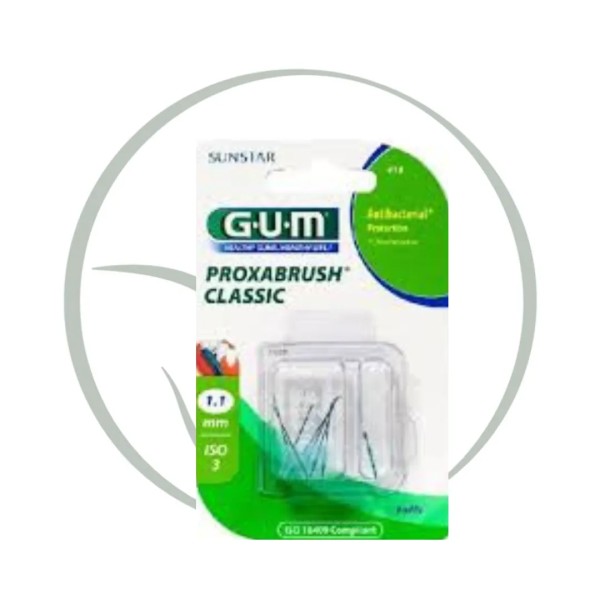 GUM PROXABRUSH BROSSETTES CLASSIC 1.1MM 414