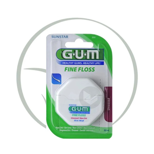 GUM FIL DENTAIRE NON CIRE 55M 555