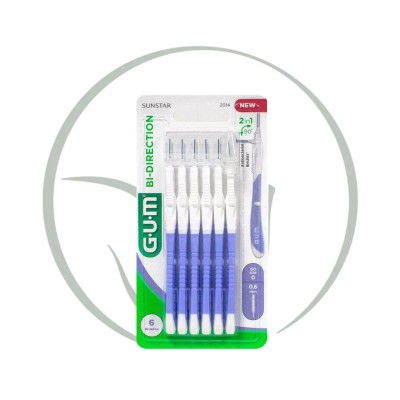GUM BI DIRECTION BROSSETTE INTERDENTAIRE 0.6MM 2014