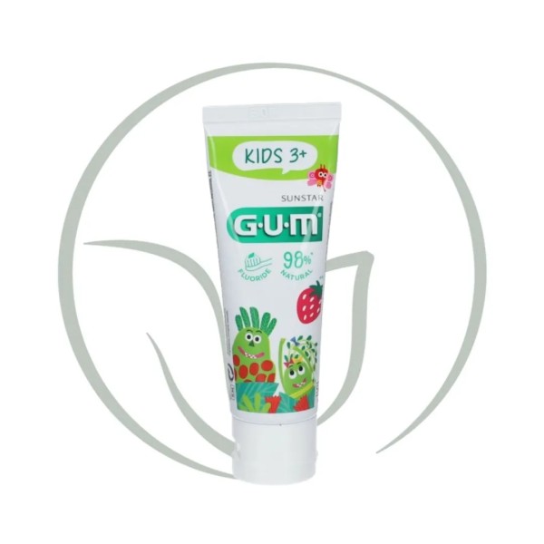 GUM KIDS DENTIFRICE 3-6ANS 50ML