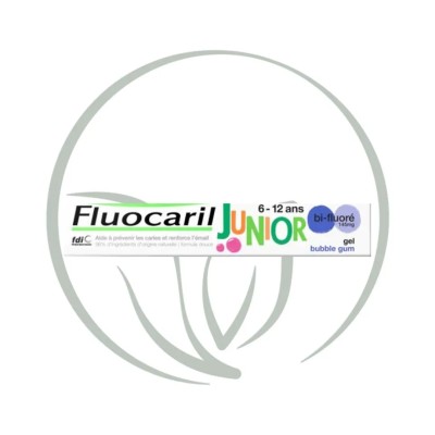 FLUOCARIL JUNIOR DENTIFRICE GEL BUBBLE 6-12 ANS 75ML