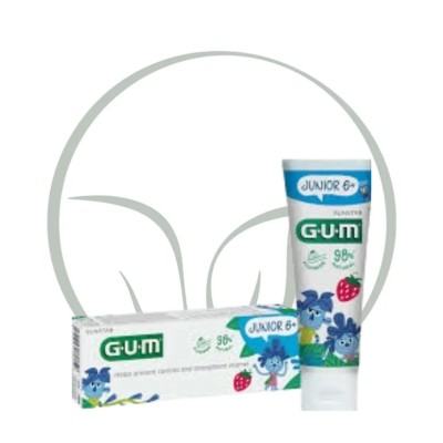 GUM JUNIOR GEL DENTIFRICE 6ANS+ 50ML