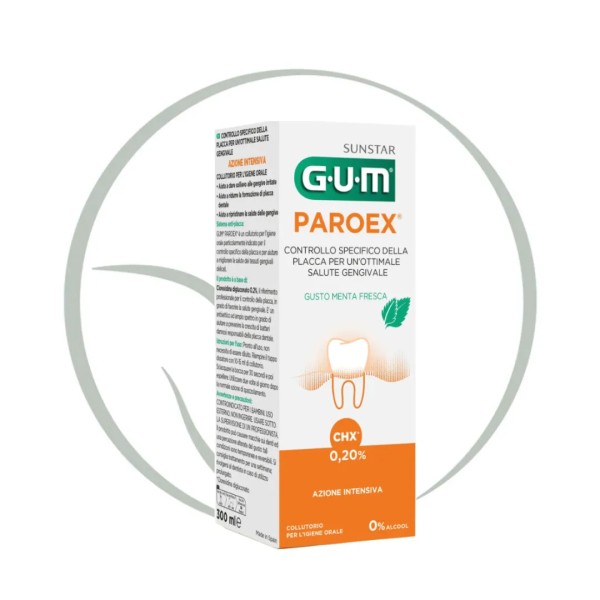 GUM BAIN DE BOUCHE PAROEX 0.20% 300ML