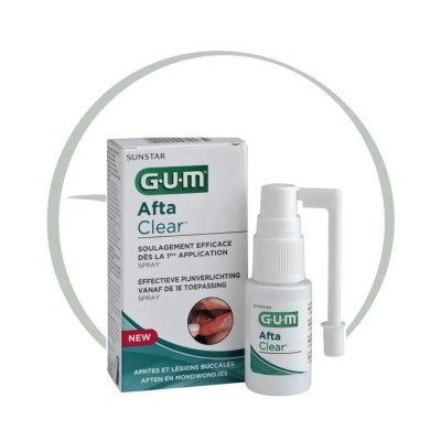 GUM AFTA CLEAR SPRAY BUCCAL 15ML