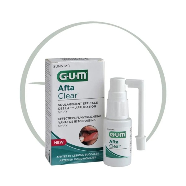 GUM AFTA CLEAR SPRAY BUCCAL 15ML