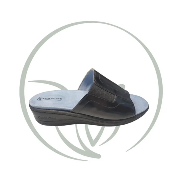 ORTHO-CLAQ SABOTS ORTHOPEDIQUE - HALLUX-VALGUS NOIR - FEMME