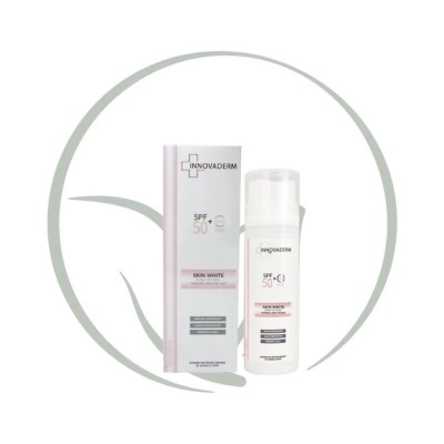 INNOVADERM SKIN WHITE FOND DE TEINT MINERAL SPF 50+ IVORY 01 30 ML