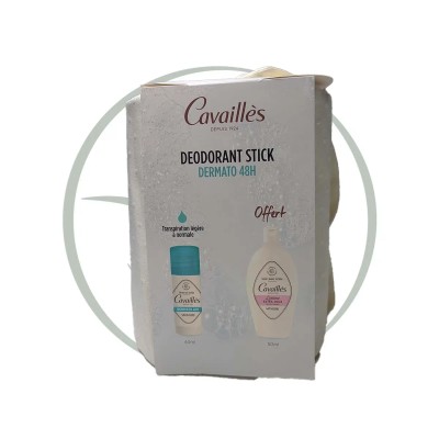 ROGE CAVAILLES DEODORANT STICK DERMATO 48H + L'INTIME EXTRA-DOUX 50ML OFFERT