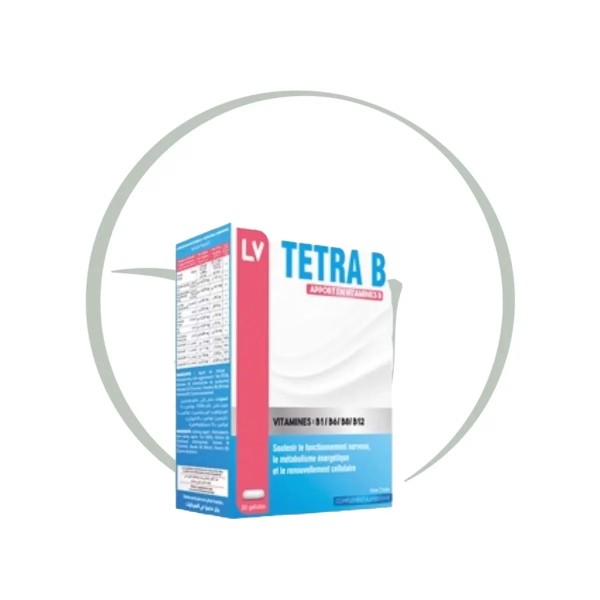 LV TETRA B 30 CAPSULES