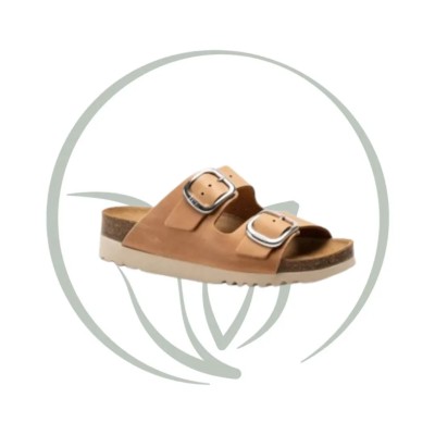 SCHOLL ILARY 2 STRAPS AD COGNAC