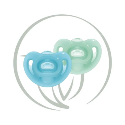 NUK TÉTINE SUCETTE SENSITIVE 0-6M
