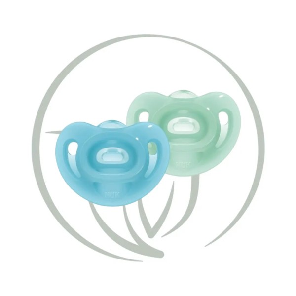NUK TÉTINE SUCETTE SENSITIVE 0-6M