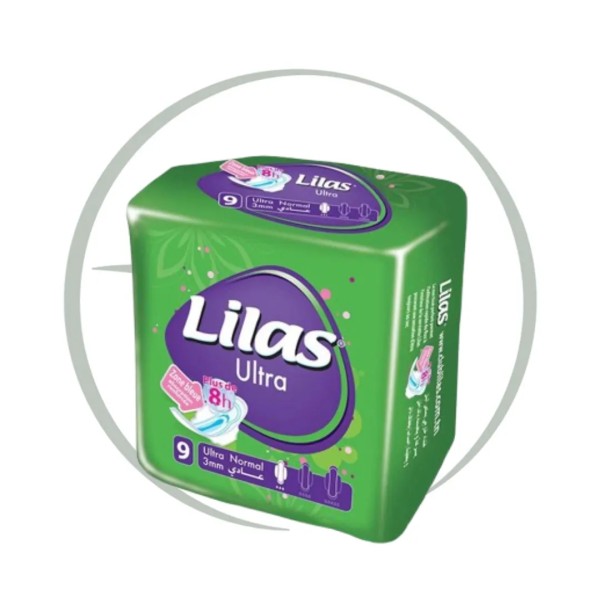 LILAS SERVIETTES ULTRA NORMAL -9PIECES