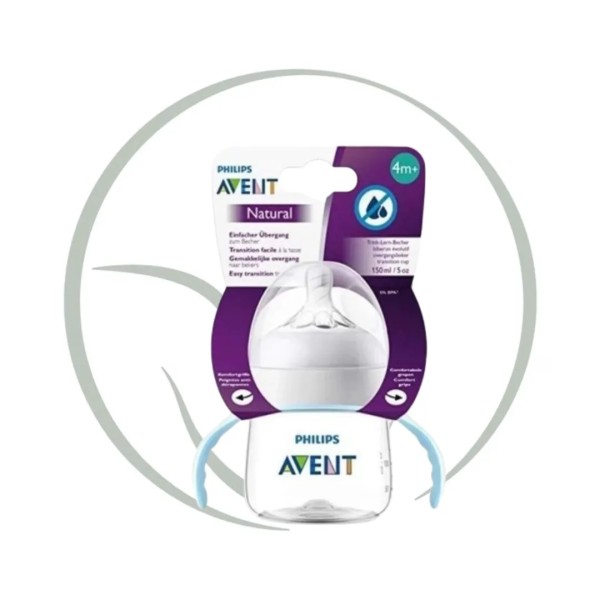 PHILIPS AVENT TASSE D'APPRENTISSAGE NATURAL CLASSIC 4M+ 150ML
