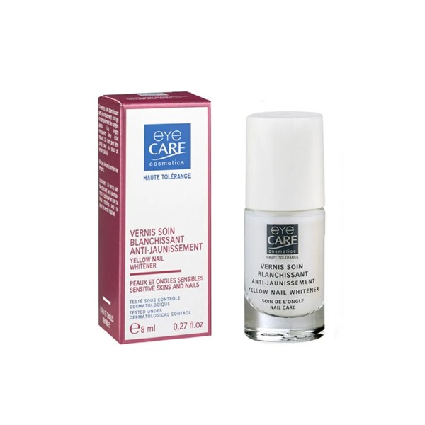 EYE CARE VERNIS SOIN BLANCHISSANT ANTI-JAUNISSEMENT 8ML