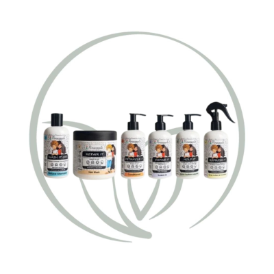 PINEAPPLE GAMME COMPLETE ADULTE POUR CHEVEUX BOUCLES – 6 PRODUITS