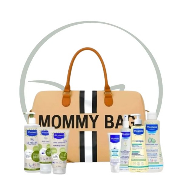 MUSTELA SAC MAMAN MOMMY BAG 7 PRODUITS