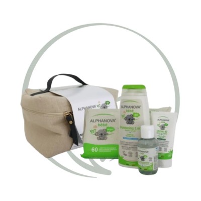 ALPHANOVA BEBE BIO VANITY CADEAU MATERNITE
