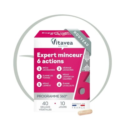 VITAVEA EXPERT MINCEUR 6 ACTION 40 GELULES