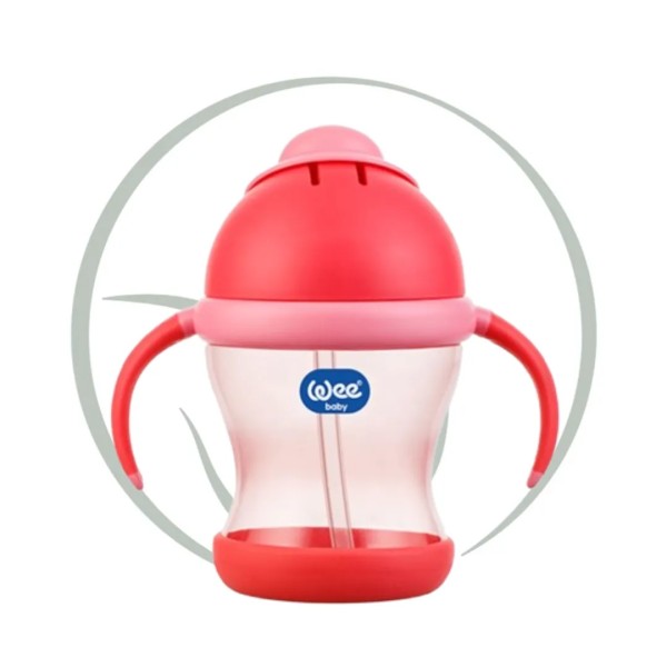 WEE BABY TASSE EN PAILLE AVEC POIGNEE 200 ML