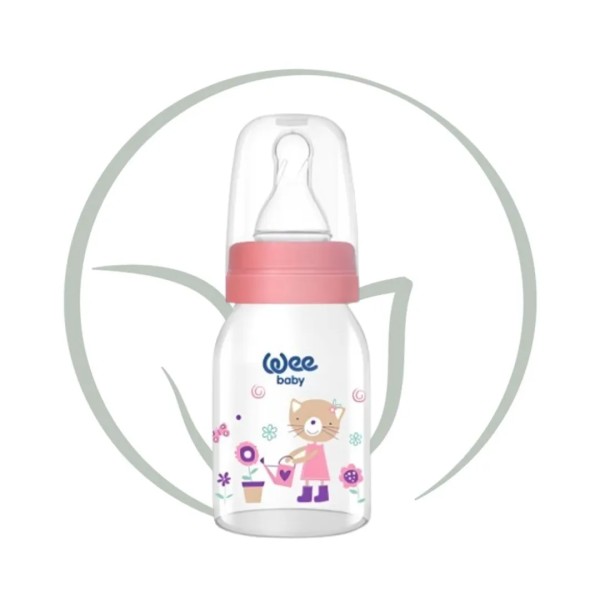 WEE BABY BIBERON EN VERRE CLASSIQUE 0-6 M 125ML 877