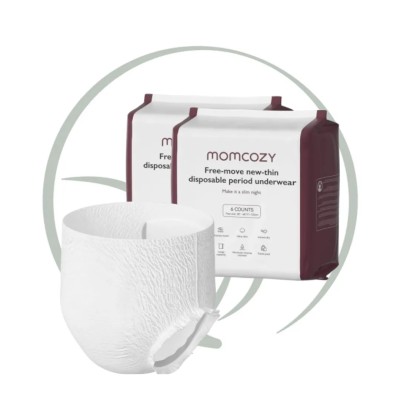 MOMCOZY CULOTTES POSTPARTUM JETABLES – ANTI-FUITE 3D