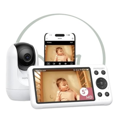 MOMCOZY BABY MONITOR 2-EN-1 SURVEILLANCE INTELLIGENTE & SÉCURISÉE-BM04
