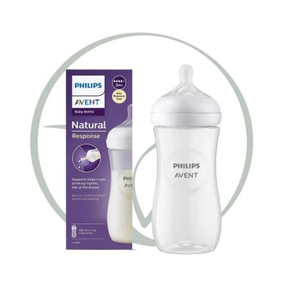 Avent Biberon Natural Response 330ml 3M+ - Anti-Colique