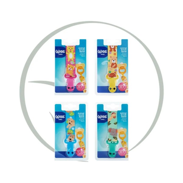 WEE BABY ATTACHE SUCETTE RUBAN ANIMAUX 913