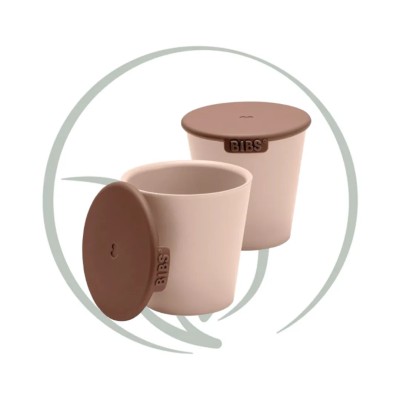 BIBS SET CUP BLUSH LOT DE 2