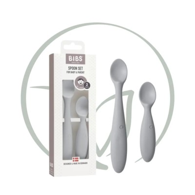 BIBS SET DE COUVERTS 3 PIECES IRON 12M+