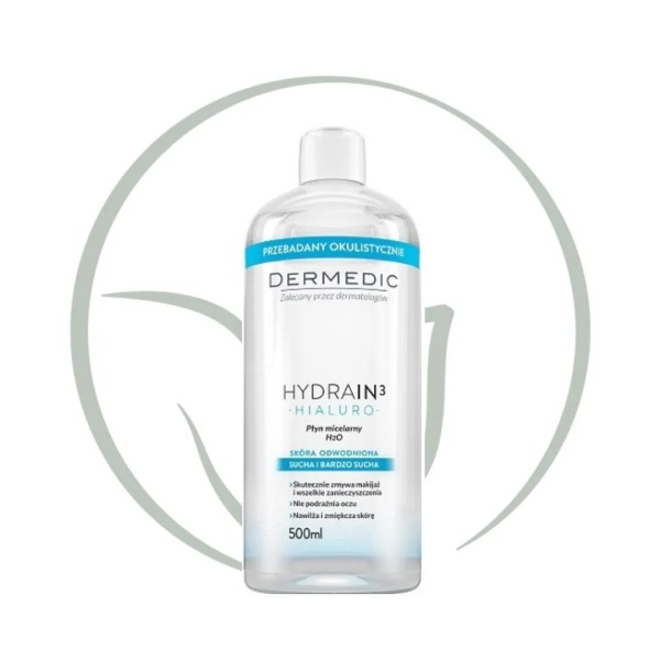 DERMEDIC HYDRAIN3 EAU MICELLAIRE 500ML