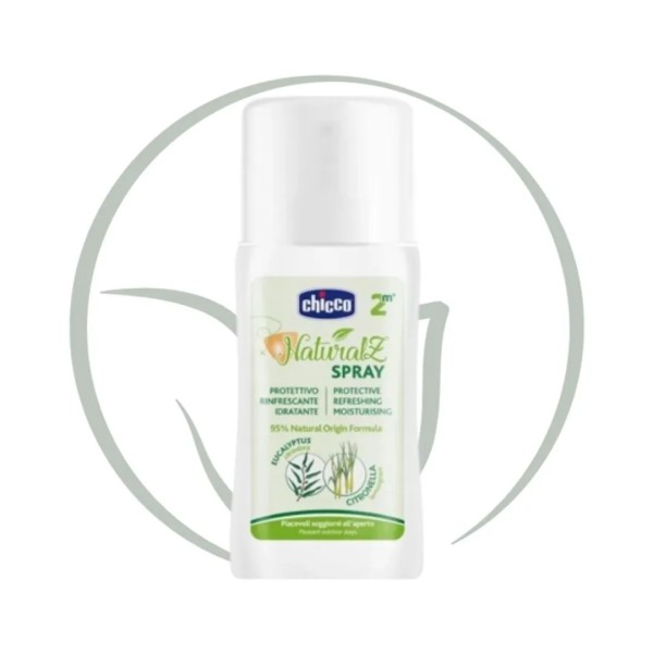 CHICCO NATURALZ SPRAY EMULSION ANTI MOUSTIQUE 2M+ 100ML
