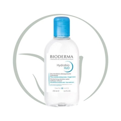 BIODERMA HYDRABIO H2O SOLUTION MICELLAIRE DEMAQUILLANTE HYDRATANTE 250ML