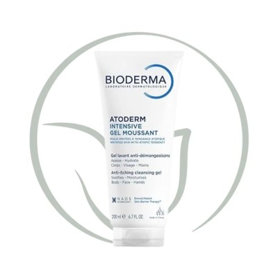 BIODERMA ATODERM INTENSIVE GEL MOUSSANT 200ML